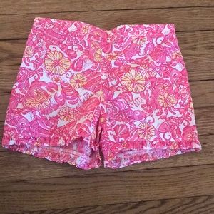 Lily Pulitzer Girls size L (8-10) pink shorts